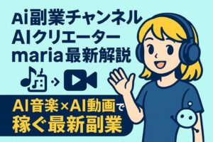 ai副業チャンネルAIクリエーターmaria最新解説