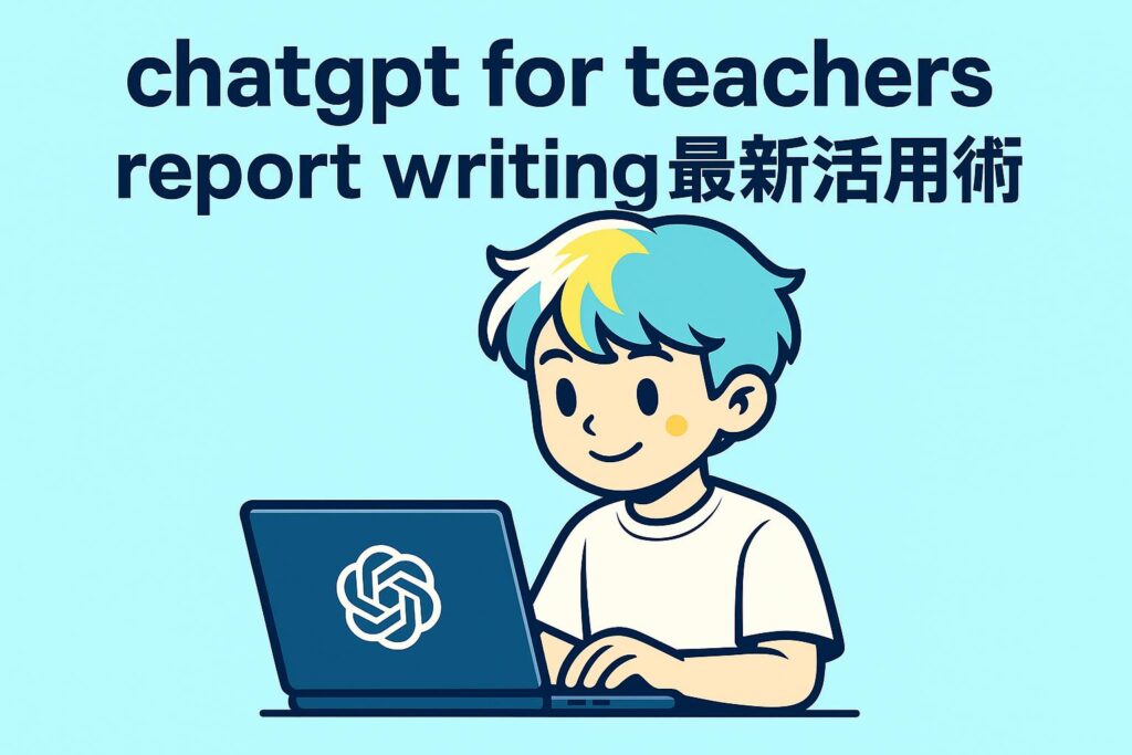 chatgpt for teachers report writing最新活用術