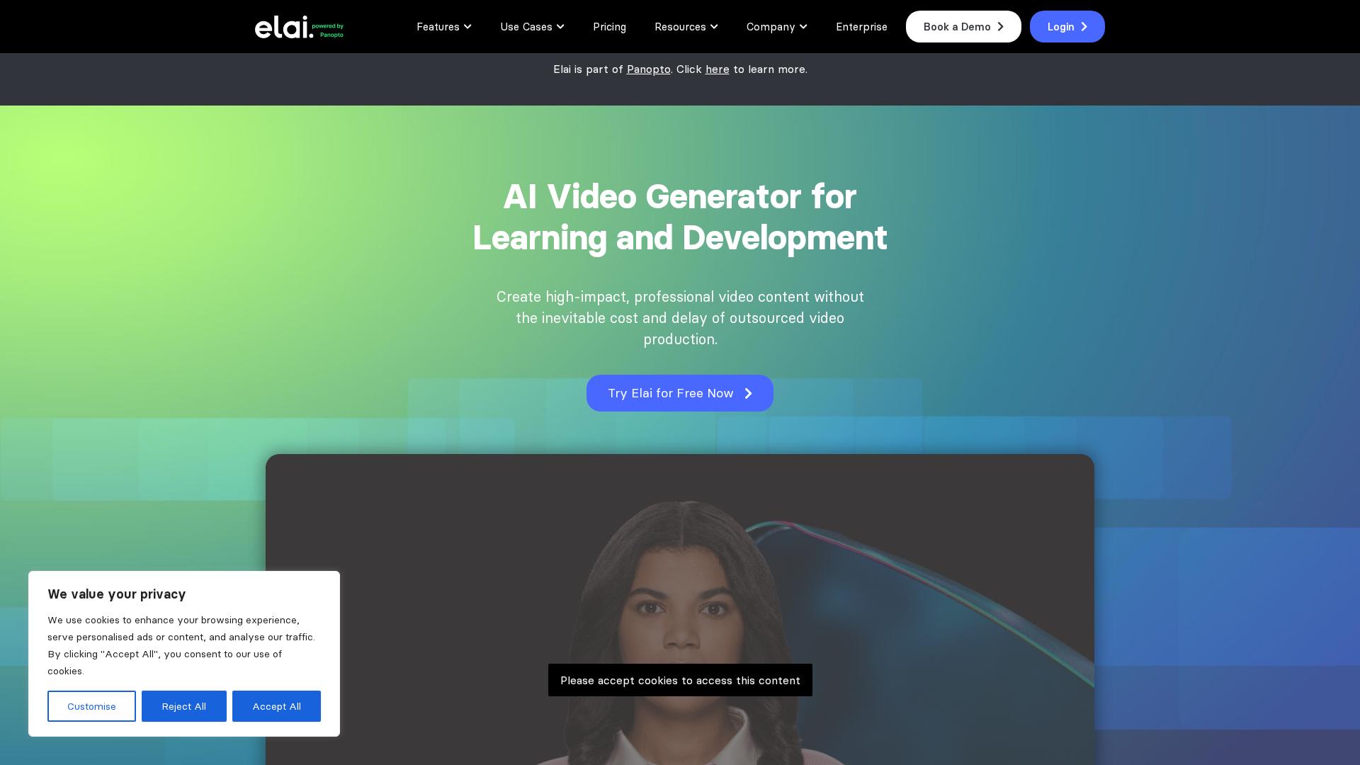 Elai.io：動画生成に特化したAIツール