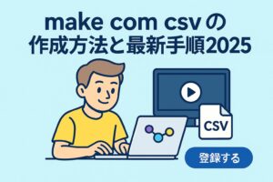 make com csvの作成方法と最新手順2025
