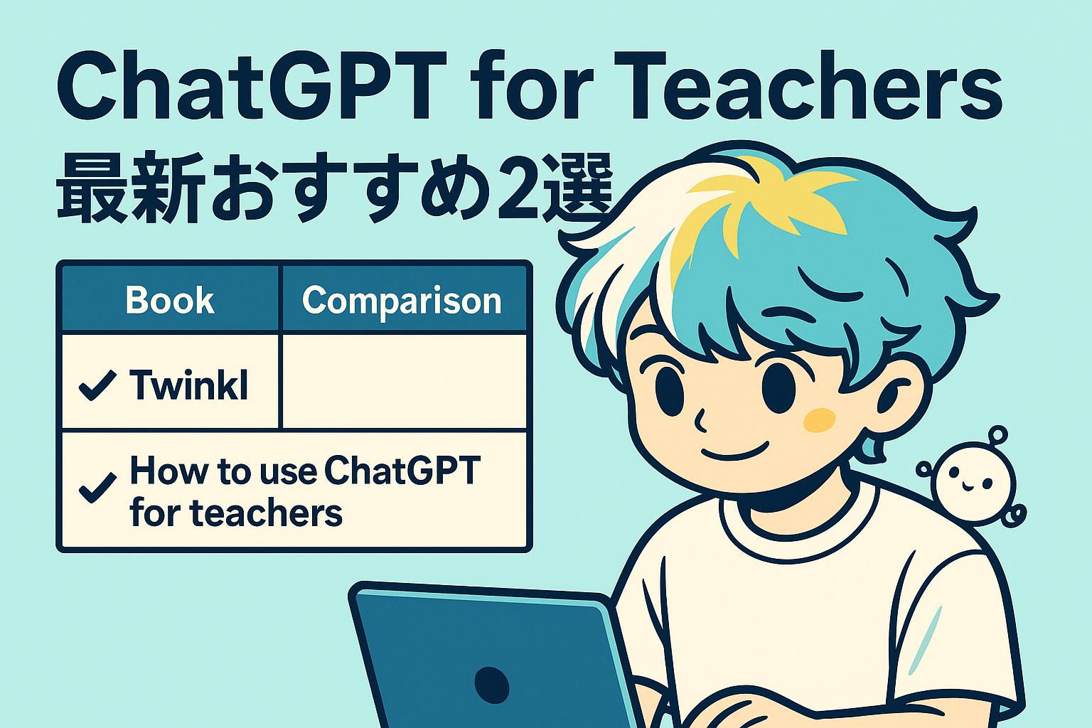 ChatGPT for Teachers Book最新おすすめ2選