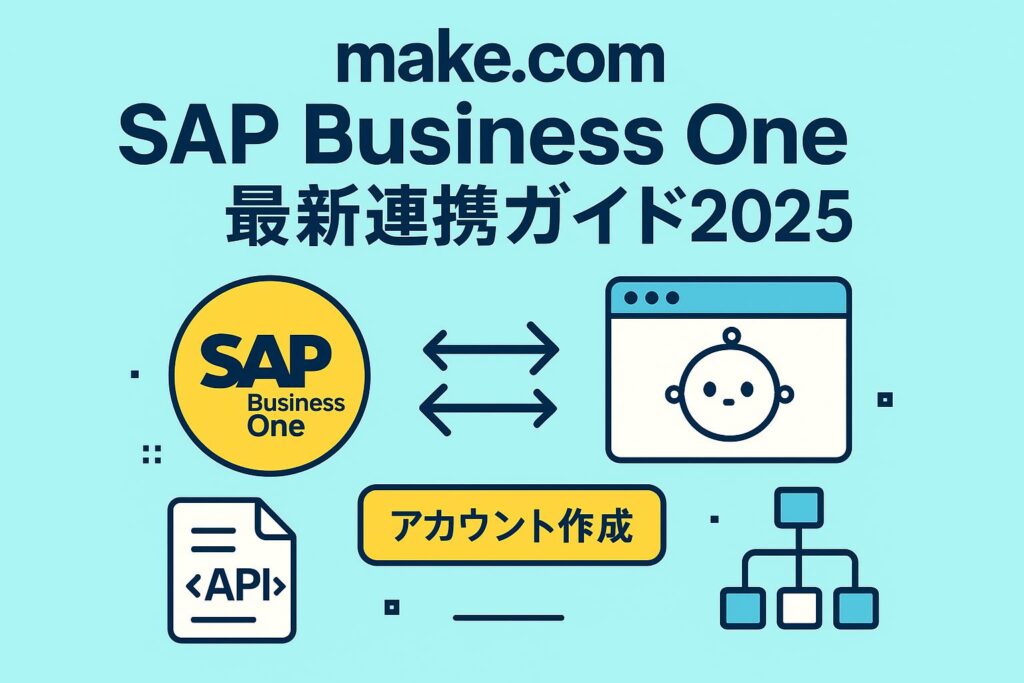 make com sap business one最新連携ガイド2025