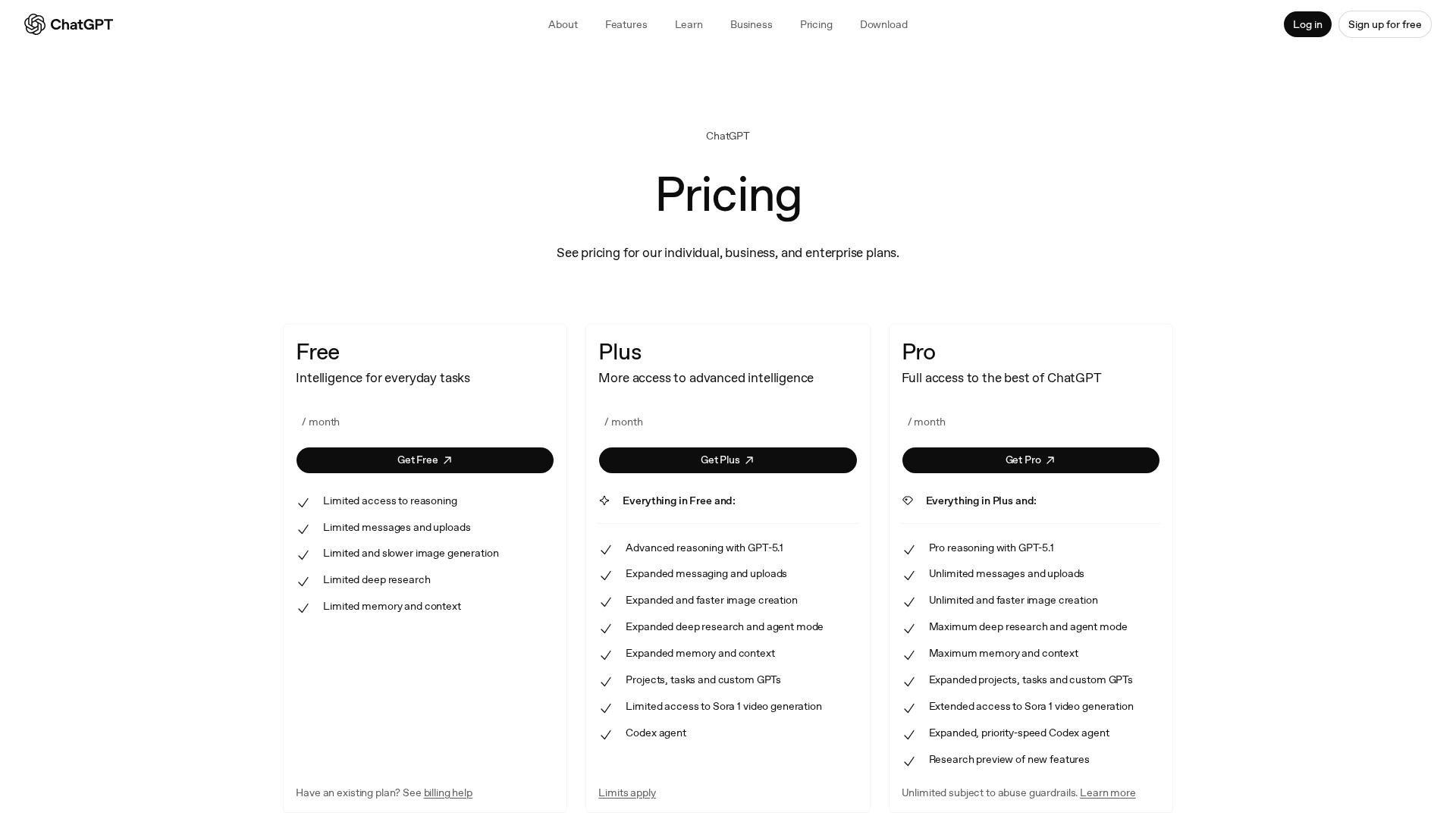 ChatGPT Plusの料金と特徴